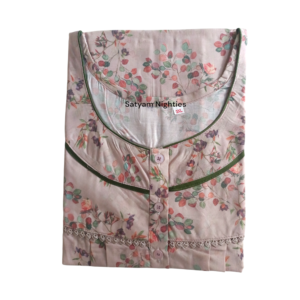 Satyam Nighties Women’s Bizzy Lizzy Nighty, 3XL - Comfortable and Stylish Plus Size Sleepwear